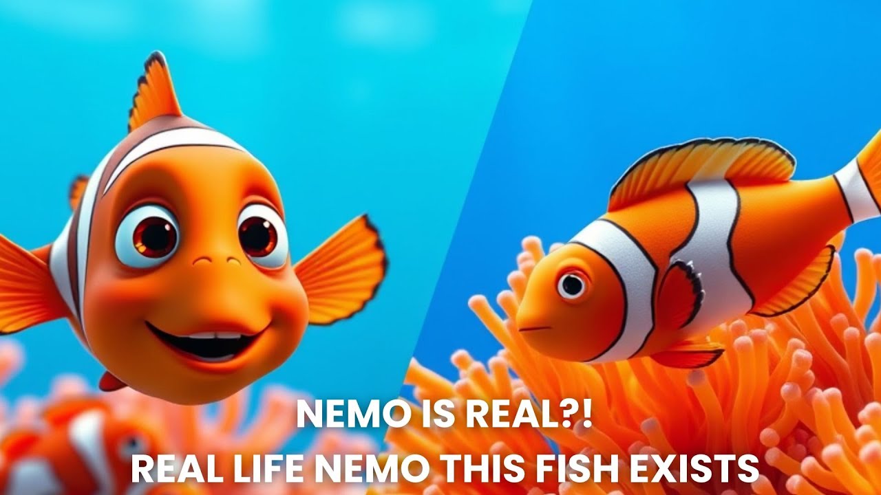 NEMO IS REAL?! 🐠 The Fish Behind Finding Nemo - YouTube