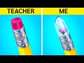 COOL HACKS AND GADGETS FOR SMART PARENTS ||Funny School Hacks By 123 GO!GOLD