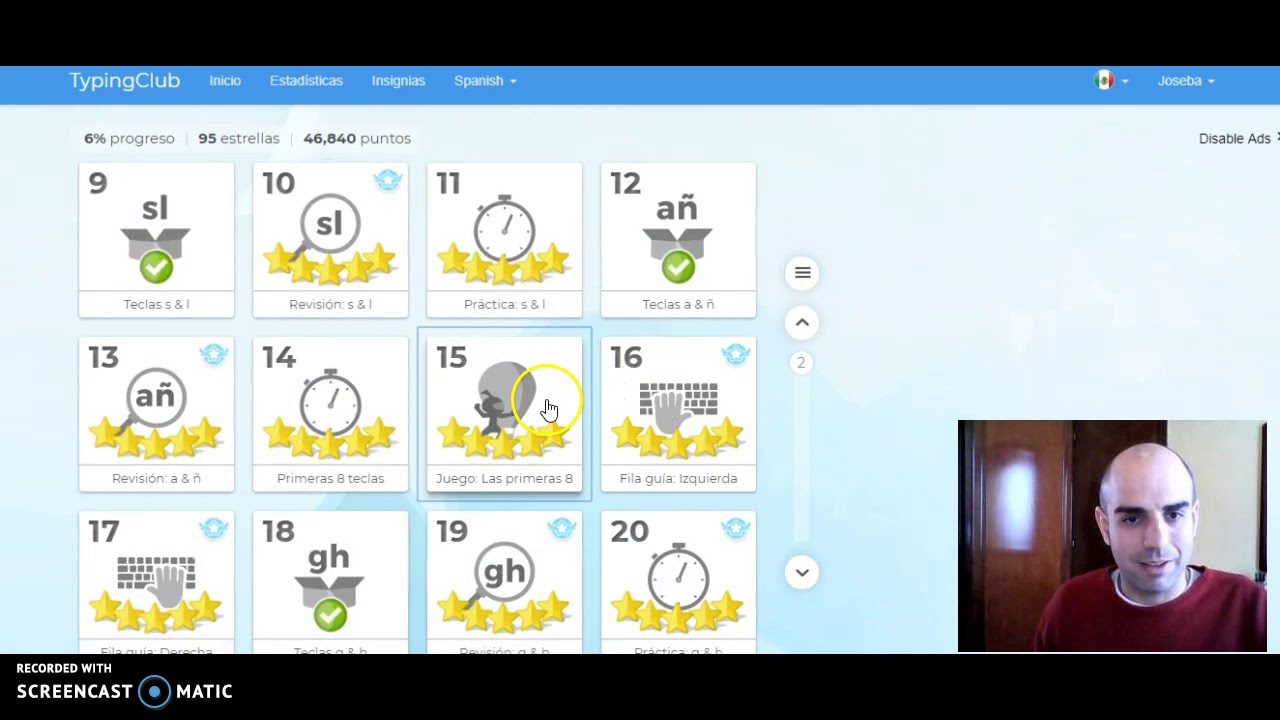 Typingclub-typing-club-mecanografia-joseba-casanova - YouTube