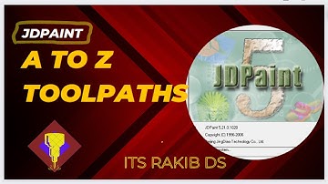 How to create jdpaint A to Z toolpaths  tutorial