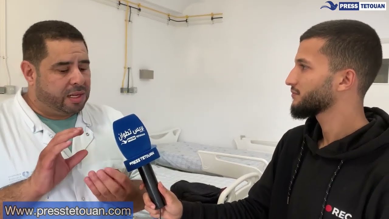 طبيب جراح بمستشفى سانية الرمل يُنقذ حياة مريض تم الا عـ،تداء عليه بالسـ.لاح الأبـ.يـ.ض بتطوان.