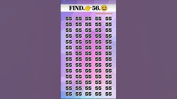 Find 👉 56 odd number puzzle 🧩 iq test 🧠 math reasoning puzzle 🧩 #mathematicspuzzles #iq #mathspuzzle