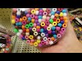 ASMR, nothing but Beads Hobby Lobby