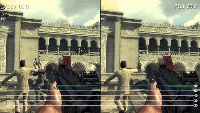 Call of Duty: Black Ops 2 Online - Xbox 360 vs. PS3 Frame-Rate