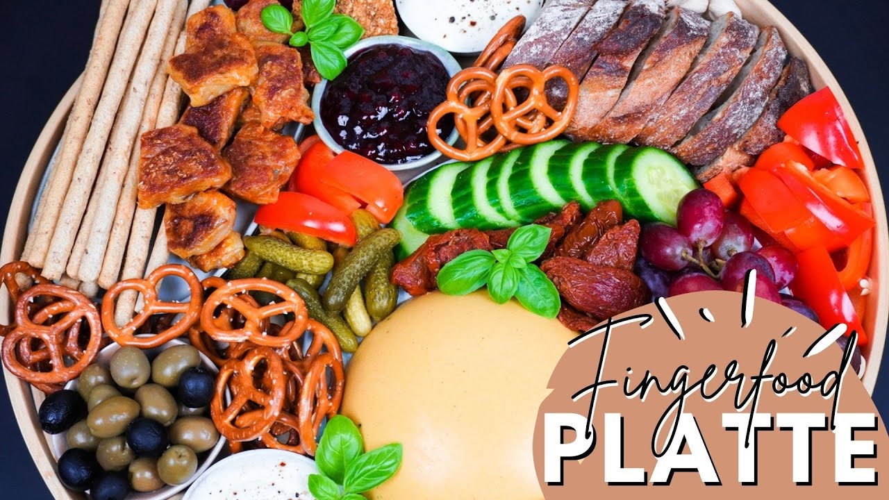 Vegane Snackplatte Kase Nuggets Cracker Aioli Selber Machen Food Friday 40 Special Youtube 
