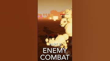 Enemy combat part 2 red panda game #shorts #gamedev #indiedeveloper #madewithunity