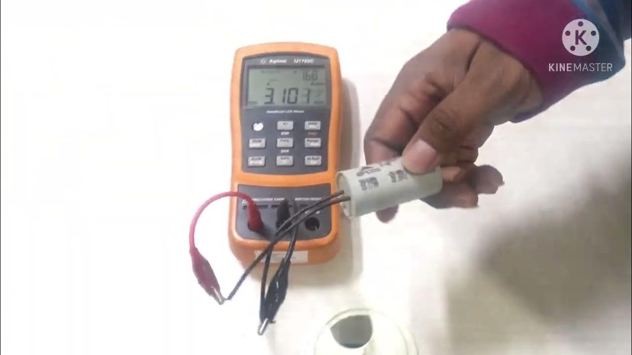 Measurement of R, L, and C by using the LCR meter YouTube