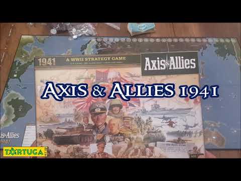 სამაგიდო თამაში - Axis \u0026 Allies 1941 - 8 წუთიანი მიმოხილვა