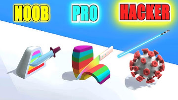 NOOB vs PRO vs HACKER - ASMR Slicing