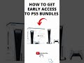 DO THIS NOW TO GET A PS5 BUNDLE TODAY SEPT 9TH! #PS5 #ps5news #shorts