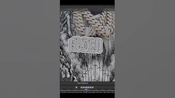 Making A Custom Chain Set 🥶🔥😤 #Shorts #GTA5 GTAV #GTARP #FiveM #blender