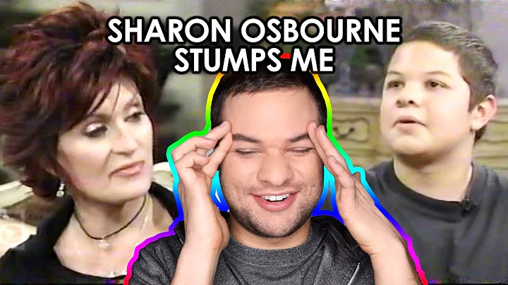 Sharon Osbourne Interviews Me as a Child (CRINGE!)...