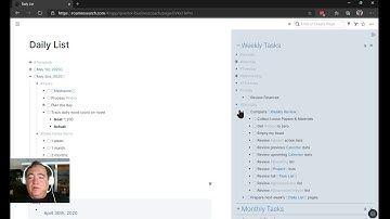 Task Management, Roam Research: Recurring Tasks