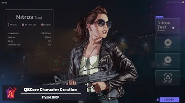 FiveM Character Creation Script #fivem #script #qbcore