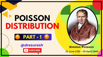 Poisson Distribution:  Part - 1 | UNIT 2 | Distributions:   21MAB301T/ 21MAB204T