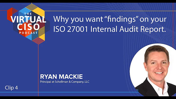 Why you want “findings” on your ISO 27001 Internal Audit Report