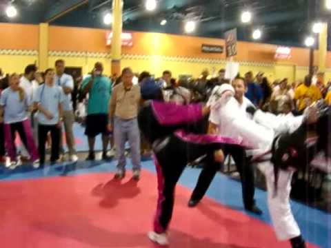 2009 US Open World Martial Arts Championship- Lauren Bensinger Black Belt Competitor - 14-15 yr olds