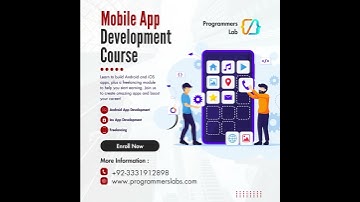 Mobile App Development Course  at Programmers Lab #mobileappcourse #programming #courses
