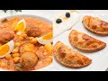Potaje de garbanzos con rellenos - Empanadillas de arándanos - Cocina Abierta de Karlos Arguiñano