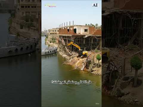 معنى أراضي طرح النهر الأرض اللي ممكن تختفي في لحظة