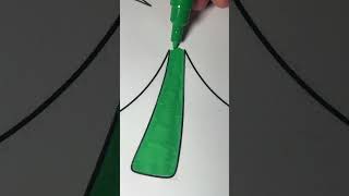 Cars and Snoopy’s - How to Coloring Pages of St Patrick’s Day Shamrock With Markers #music