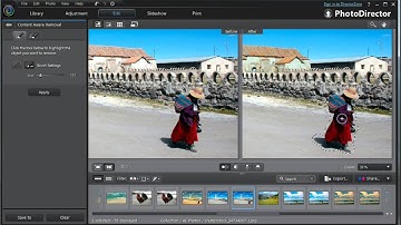 PhotoDirector 5 - Use Content-Aware Removal to Remove Unwanted Objects