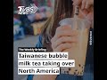 Taiwanese bubble milk tea taking over North America