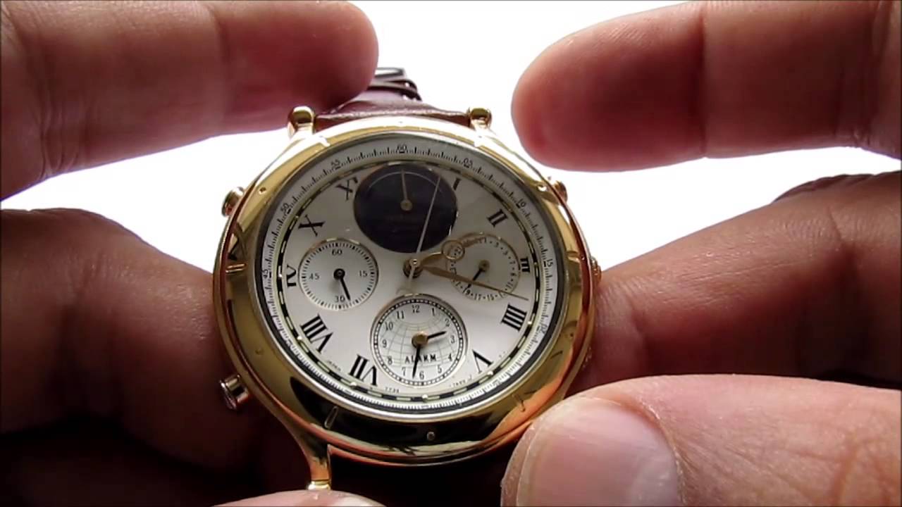Seiko Age Of Discovery Wrist Watch 7T36-7A10 - YouTube
