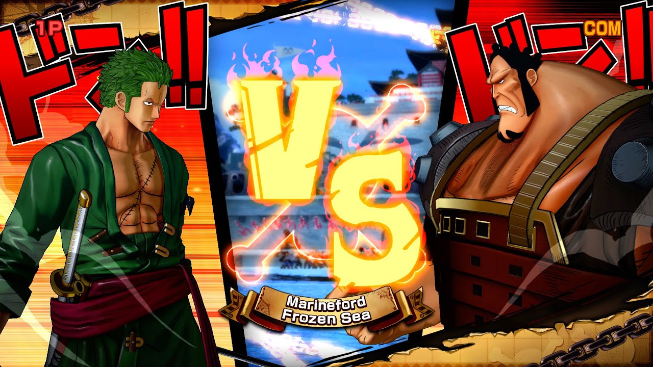 Zoro vs Jozu - One Piece: Burning Blood - YouTube