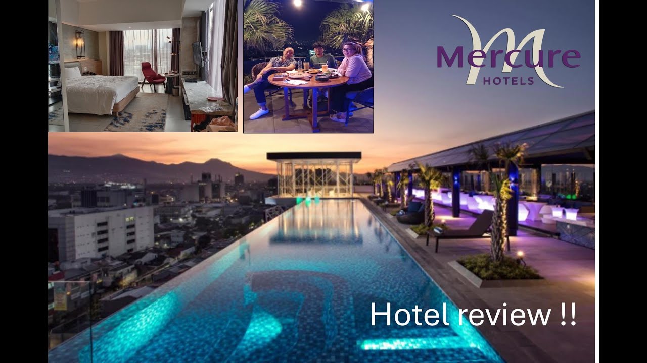 Staycation Review = Mercure Bandung City Centre.'' Infinity Pool Hotel''!!