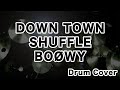 BOOWY/DOWN TOWN SHUFFLE ドラムカバー ドラム叩いてみた drum cover