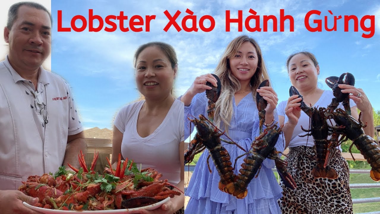 Tôm Hùm Xào Hành Gừng! Delicious Tender Lobster Recipe! YouTube
