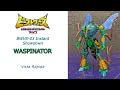 Vista Rápida Transformers Beast Wars Again BWVS-03 Instant Showdown Waspinator