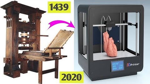 Evolution of Printers 1439 - 2020 | History, Documentary Video
