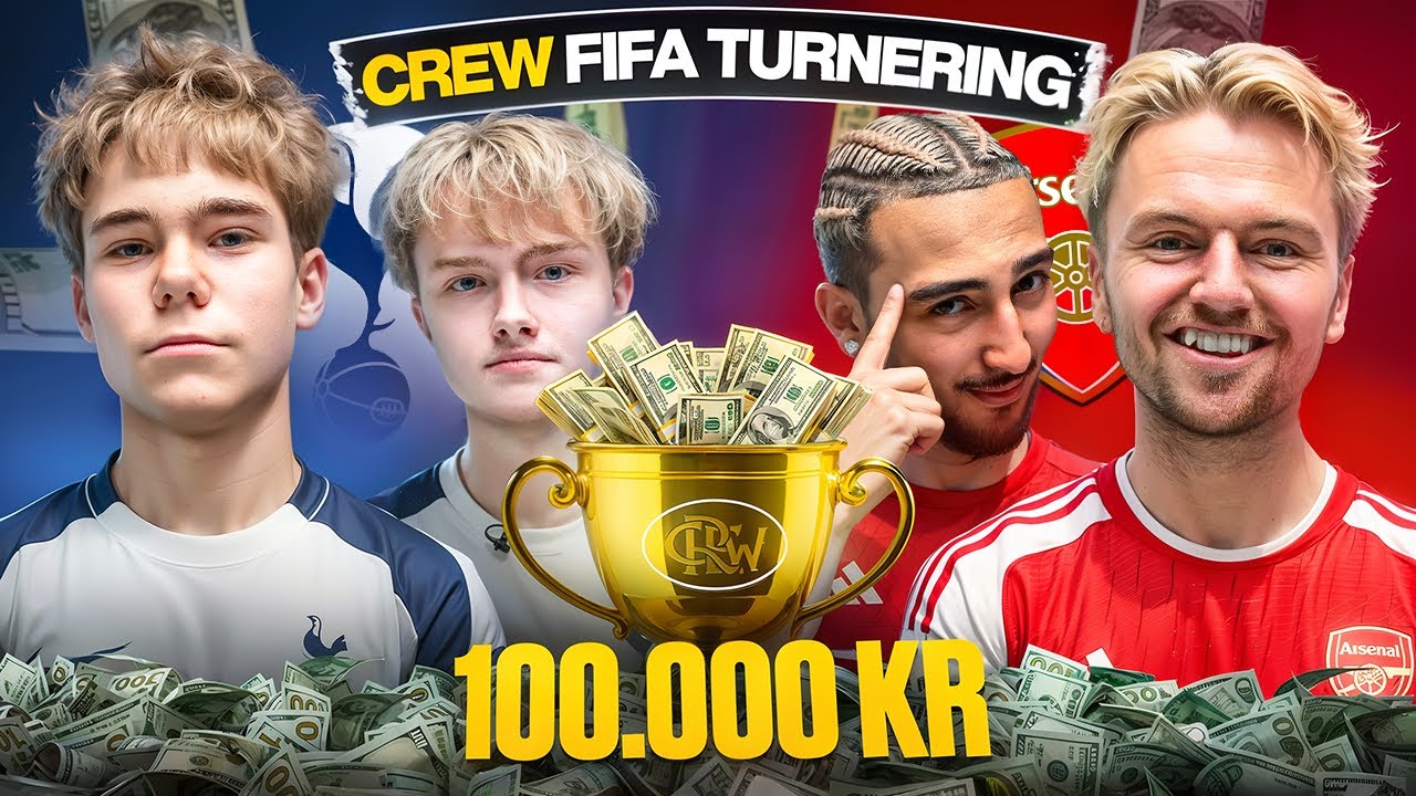 JON & BELO VS MADS KOLLE & VICTOR OM 100.000 KR I DANMARKS STØRSTE 2v2 FIFA TUNERING!