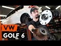 Como substituir a rolamento da roda traseiro no VW GOLF 6 (5K1) [TUTORIAL AUTODOC]