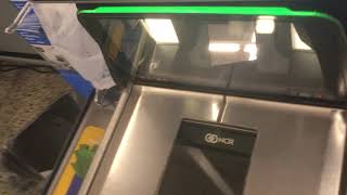 Walmart self checkout by NCR