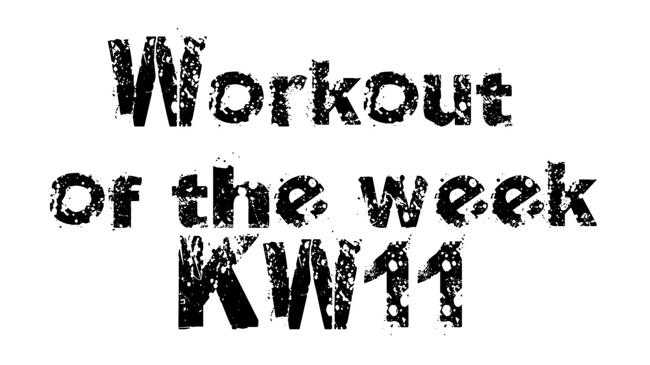 Workout of the week KW1119