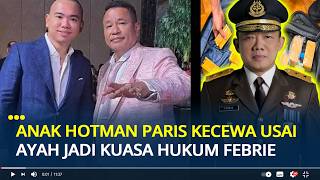 Who Is Frank Hutapea? Hotman Paris's Son Speaks Out After His Father Becomes Febrie Adriansyah's ...