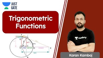 Trigonometric Functions | Race to GATE | Karan Kamboj