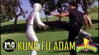 Top 10 Adam Park Unmorphed Fight Scenes - Martial Arts