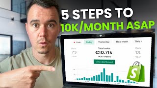 How I Would Make 10K/Month Dropshipping If I Needed To Start Over Again