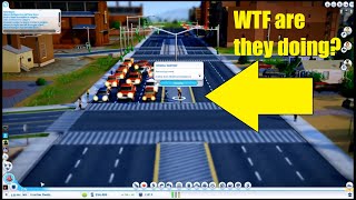 THIS is how GLITCHY Sim City's AI was!