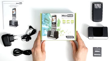 Unboxing Maxcom Comfort MM822 EN