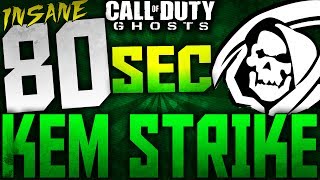 Ghosts: Insane 80 Sec KEM Strike | WGBM Juicy