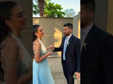 إطلالة تالا وخطيبها في عرس فراس ورند 