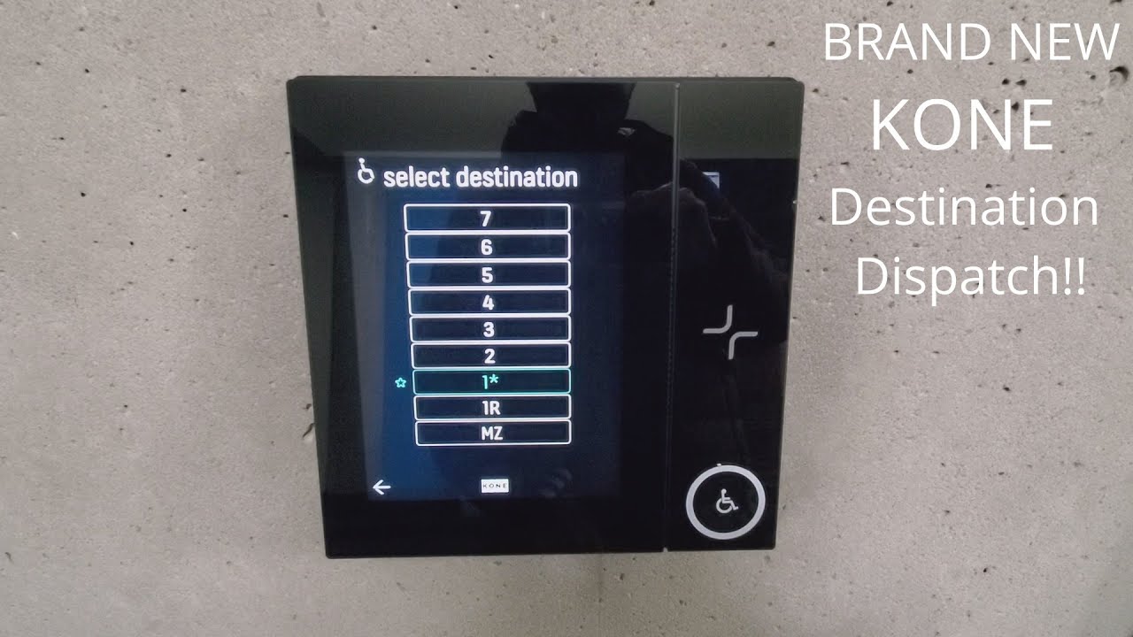 NEW KONE Polaris Destination Dispatch Traction Elevators at BCIT