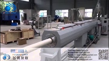 Faygo PVC pipe production line in ningbo