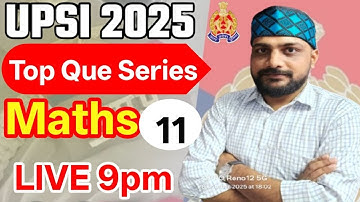 TOP QUESTION MATHS UP.SI 2025 MATHS BY OM SIR