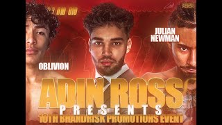 ADIN ROSS BRAND RISK BOXING 010 FULL KICK STREAM